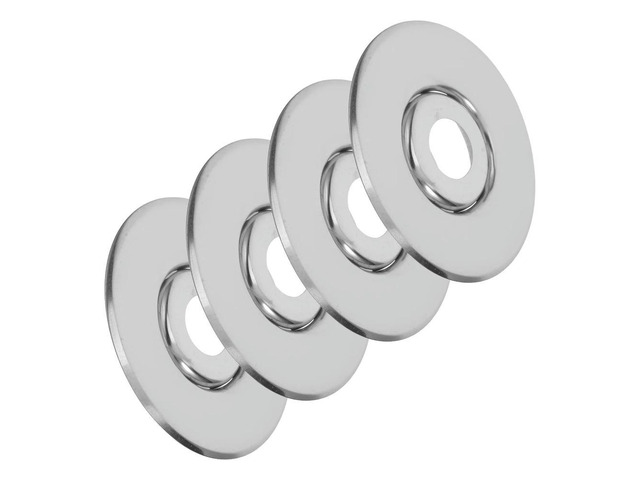 4Pcs Fire Sprinkler Escutcheon High Temperature Resistant Cover Plate Skirt Trim Easy Installation for Residential Commercial