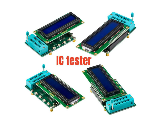TES200 Digital integrated circuit tester IC tester 74 Series 40 series IC Logic Gate Testing Integrated Circuit Checker