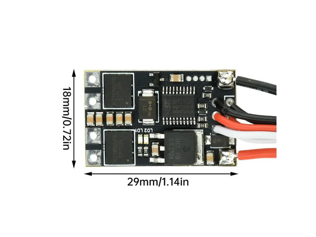 1-2S Dual-way Bidirectional Mixing ESC Brushed ESC 5A/9A Differential ESC with Overcurrent Protection for RC Tank Aircraft Boat