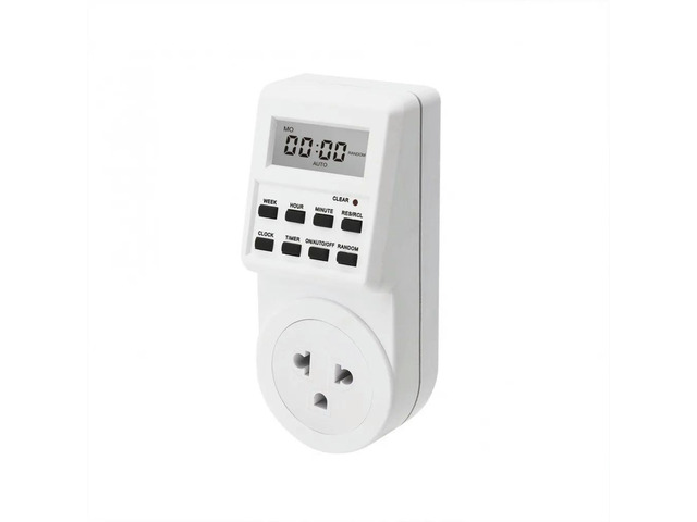Digital Timer Socket Kitchen Timing Switch Electronic Mini Timer Outlet 15A 1800W 120V/10A 2200W 220V Power Socket Timer Switch