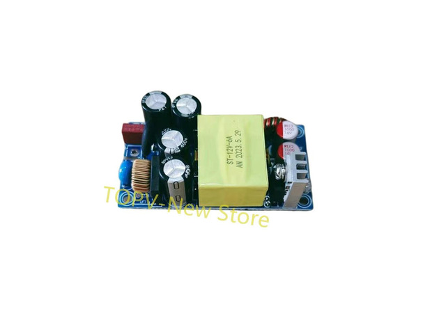 AC110-240V to DC12V 6A Power Supply Board 72W Switching Power Supply Module High-power with Short-circuit Protection
