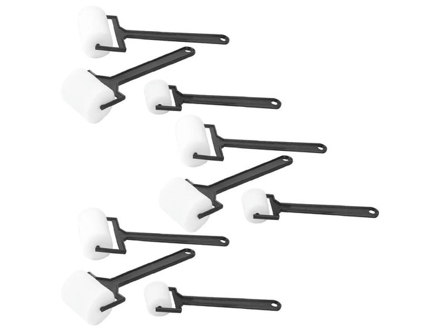 3Sets Painting Sponge Brush Set Soft Grip Painting Tool for Creative Doodling Graffiti Art Craft Drawing Fun
