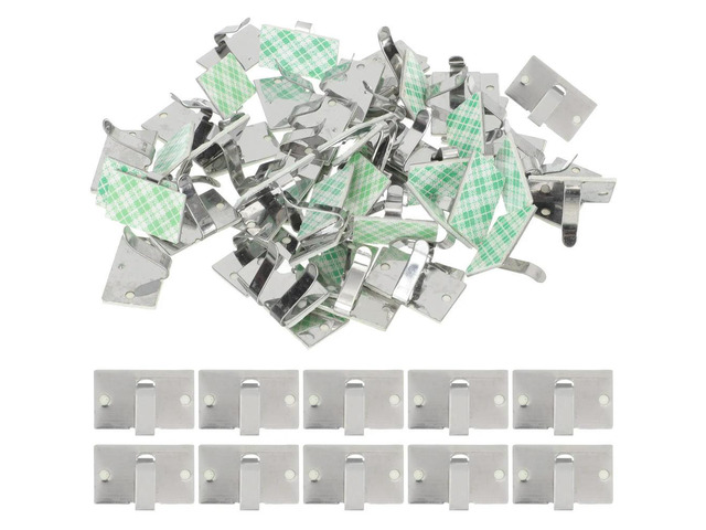 50Pcs l Cord Organizer for Kitchen Appliances Self Adhesive Cable Winder Compact Wire Management Clip for Coffee Machine