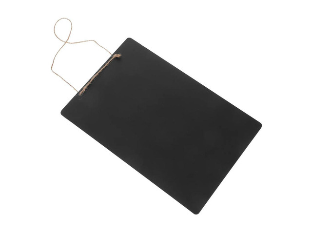 Hanging Chalkboard Dual Sided Design for Notes Schedules Wall Decor Blackboard Sign Home Office Use Chalk Board Sign Board