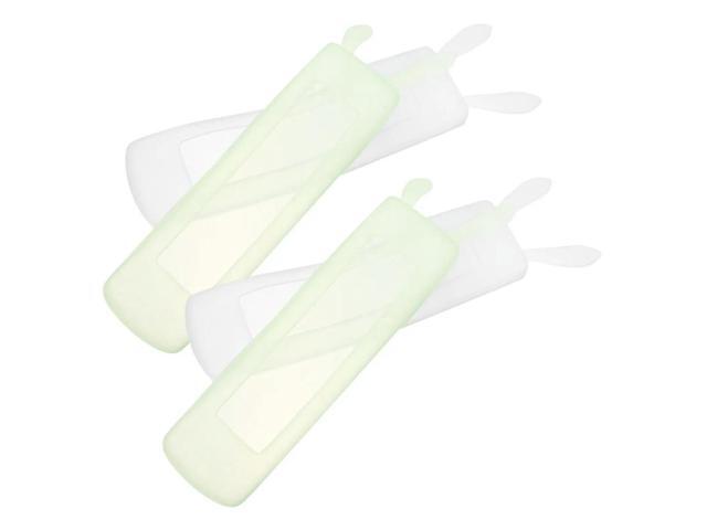 4Pcs Soft Silicone Remote Cover Luminous Glowing Protective Shell Full Cover Anti-Lost Anti-Scratch Sleeve Snug Fit Remote