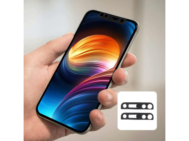 2Pcs Front-Facing Camera Protection Covers Phone Camera Privacy Sticker Mobile Phone Privacy Protector Prevent Hacking