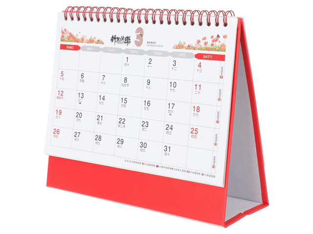 Year of Rabbit Office Desk Calendar Double Coil Design Smooth Writing 2023 Planning Schedule Desk Calendar Home Decor
