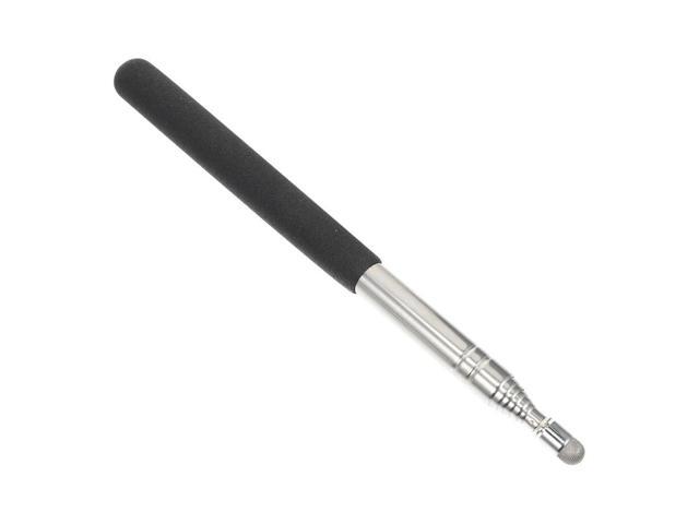 1pc Touch Screen Retractable Stainless Steel Whiteboard Pointer For Teaching Classroom Supply Teacher Hand Pointer