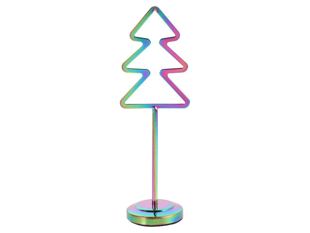 Christmas Tree Stainless Steel Card Holder Memo Clips Photo Display Stand Functional Holiday Decoration Christmas Display Stand