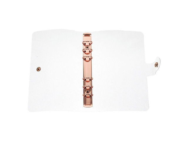 PVC Notebook Cover Binder Notebook Diary Journal Book Shell A5 Protective Cover Office School Supply Handbook Notepad Protector