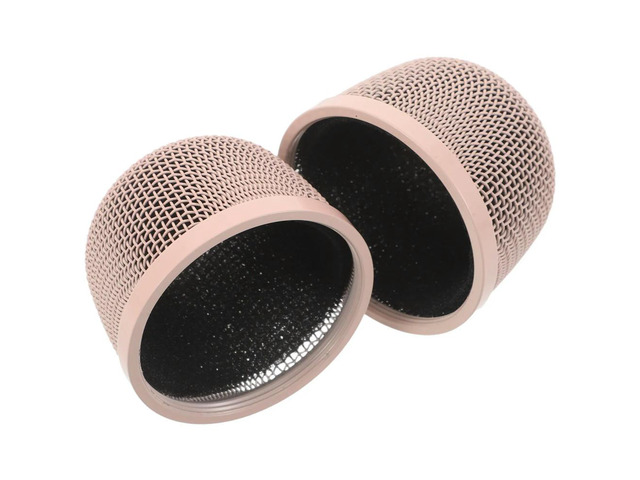 2Pcs l Mic Grille Replacement Ball Head Mesh Cover for Microphones Wide Compatibility Performance Noise