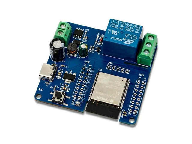 SP32-C6 DC5-60V Single Relay Development Board Support Matter 6 Bluetooth-compatible5.3 Thread1.3 for Home Devices