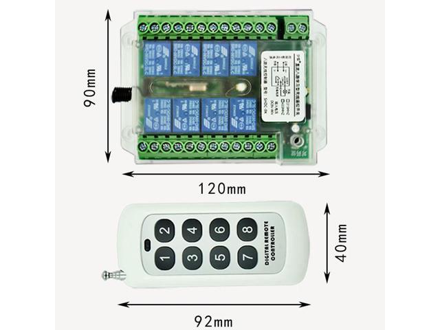 Delay Time Relay Module 9V/12V/24V/48V/60V/72V Digital Tube Display Timing Delay Pulse Delay Cycle PLC Programmable Controller