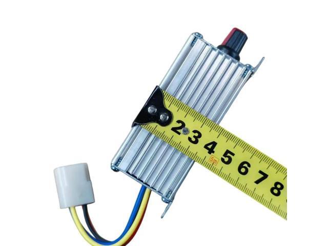 48V-60V 10A Brushed DC Motor Speed Controller, Electric Motor Speed Regulator Governer Motor Speed Adjustable Switch