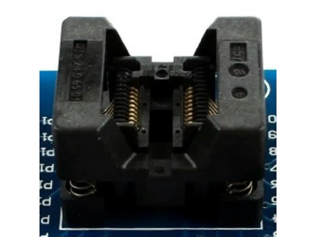 STM8S/STM8L TSSOP20 Burn Socket Test Socket Downloader Offline Programmer Programming Socket with Power Indicator Light