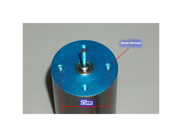3300KV 3656 Model High-speed Brushless Motor 2-3S Neodymium Strong Magnetic Inner Rotor 24000-40000RPM Car Model Brushless Motor