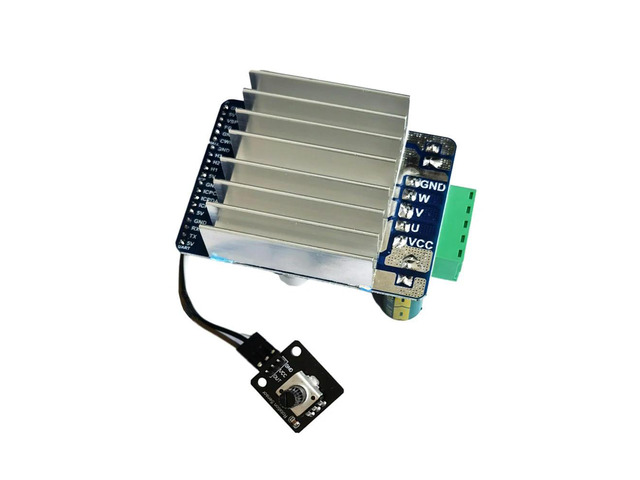 DC 6-80V BLDC Three Phase DC Brushless Motor Controller PWM High Power 1600W 20A Hall Motor Control Driver Board Motor Regulator