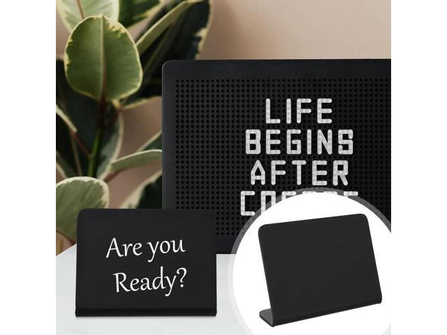 6Pcs Small Blackboard Acrylic Blackboard Writing Board Reusable Wedding Party Decoration Message Board