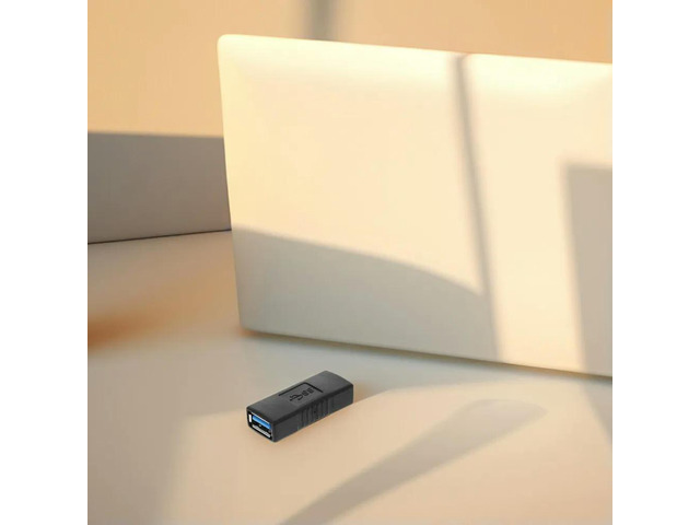 4Pcs USB Female to Female Adapter Dual Port Extender for Data Transfer Charging Laptop Phone Micro USB Coupler l