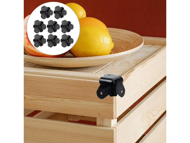 1Set l Speaker Corner Protector Heavy Duty Iron Angle Guard for Cabinets Speakers Furniture Anti-Collision Protection Corner