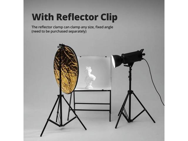 Two in One Folding Photography Reflector Nylon Collapsible Round Disc Photo Video Lighting Reflector Photography