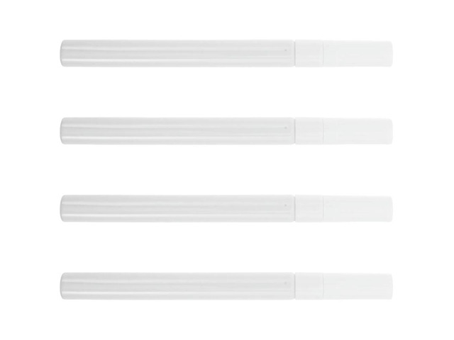 4Pcs Oil Paint Pens Refille Fine Tip 0.7mm Up Paint Markers for l Plastic Wood Car Scratch Repair DIY Art