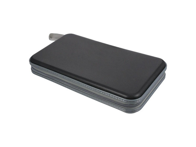 80 Capacity Cd Bag Large Zipper Case Disc Container Organizer Holder Wallet for Cds Dvds Protection