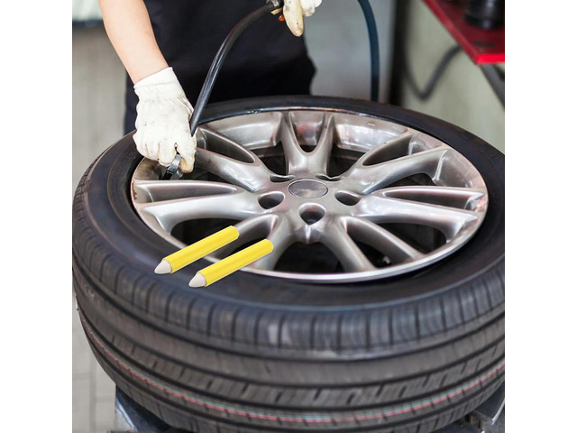 6Pcs Tire Marking Crayon Set Waterproof Tire Repair Tool Vehicle Maintenance Crayons Vehicle Maintenance Accessories