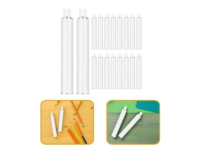 30Pcs 20Ml Empty Aluminum Paint Tubes High Seal Refille Craft Tubes for Watercolor Gouache Acrylic Oil Paint Artists