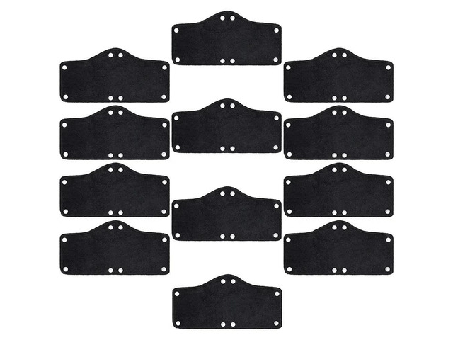 12Pcs Safety Hat Sweatband Hard Hat Liner Comfortable Polyester Sweat Absorbing Band for Industrial Helmets Overheating
