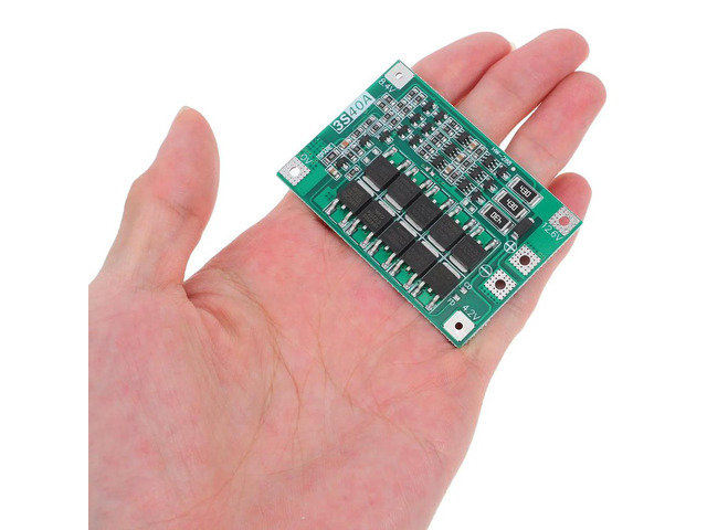 Case Holder 40A 12V 7Ah Lithium Batteries Box Builtin Protection Board Balance Port for DIY Electric