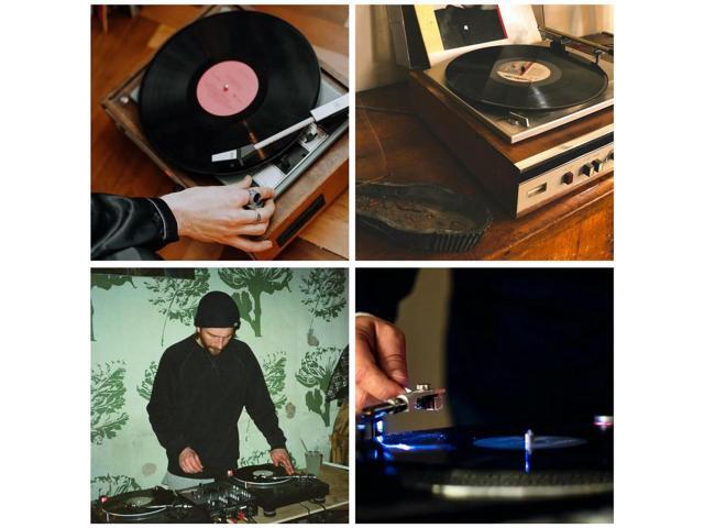 50Pcs Black Vinyl Record Sleeve Transparent Clear Outer Covers Protector Album 12Inch Dustproof Waterproof Fingerprint