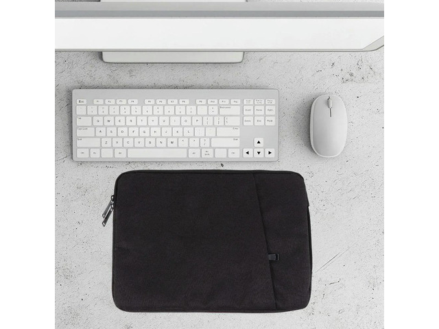 1Pcs Laptop Handbag Fashionable Waterproof Laptop Case with Multi-Layer Protection Shockproof Sleeve for Tablets Cables Cards