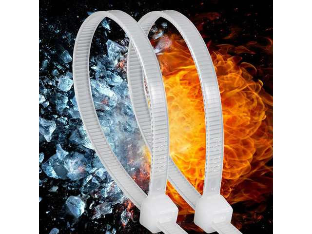 100Pcs Releasable Cable Ties Premium Nylon Reusable Zip Ties Adjustable Wrapping Releasable Packing Wire Organizer