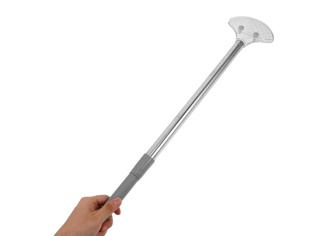 2Pcs Adjustable Handheld Sign Holder Stainless Steel Telescopic .26-34.65 Inch Lightweight for Airport Pick Up