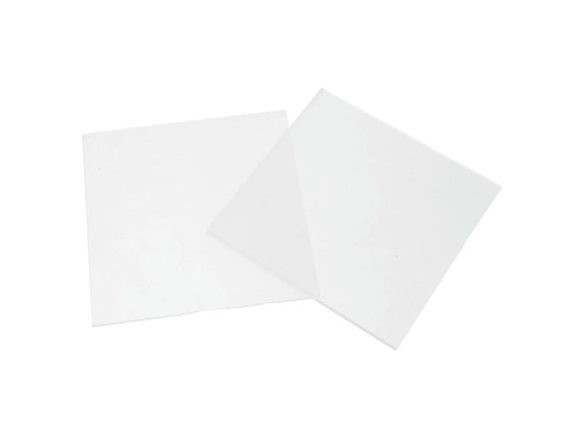 2Pcs Glass Palette for Pigment Grinding 4x4 Inch Flat Bottom Paint Grinding Plate Mineral Oil Watercolor Tempera Artists Manual
