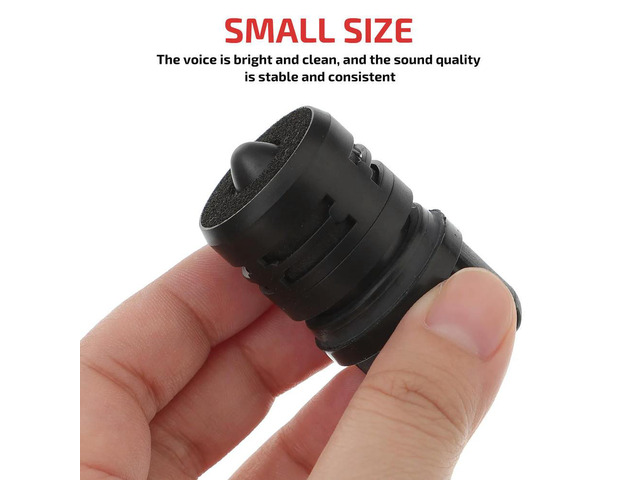 Dynamic Mic Capsule Core Robust ABS Build Uniform Size Full Solder Joints Smooth Surface for Karaoke Studio