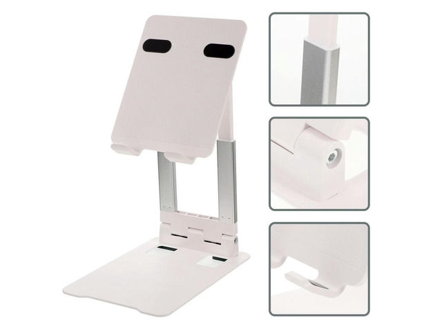 Adjustable l Tablet Bracket Sturdy Aluminum Alloy Tablet Holder Stand for Desk Office Home Video Watching Reading Gaming