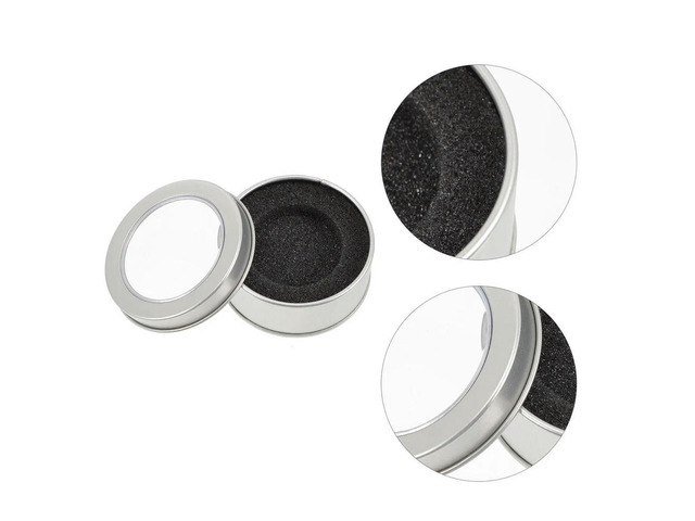 3Pcs Coin Holder Transparent Case Single Coin Box Collection Protective Display Organizer Anti Scratch Resistant