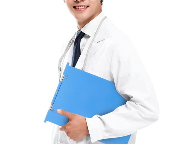 Multipurpose Hospital Nursing Clipboard Plastic Writing Board Document Folder File Organizer Office Supplies