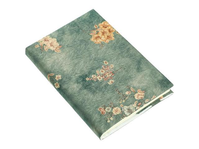 1Pc Cotton Book Protector Adjustable Notebook Cover A5 Size Book Wrapper Pattern Fine Pen Marks Dirt Grime
