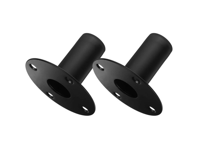 2Pcs Speaker Stand Heavy Duty Aluminum Alloy l Base Bracket Support for Stage Meeting Room Outdoor Party Studio Use