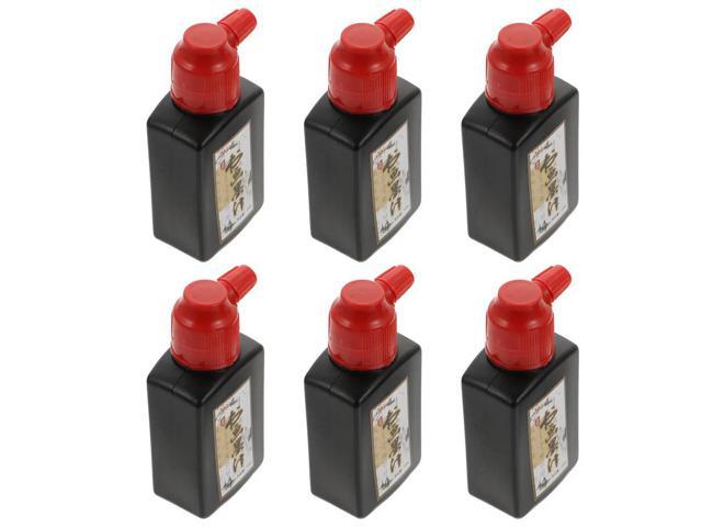 6Pcs Exquisite Chinese Calligraphy Ink Natural Ingredients Stable Color for Greeting Cards Scrapbooking Resin Art