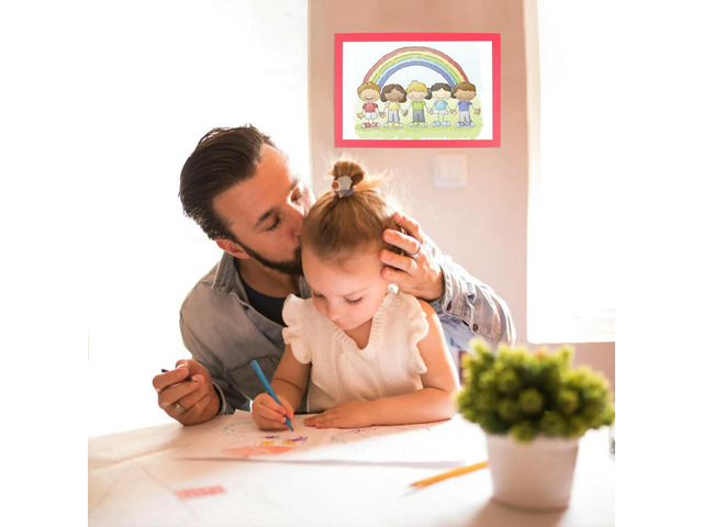 20 Sheets Colorful Drawing Paper Reinforced Painting Frame Paper Ideal for DIY Sketch Painting and Art Activities