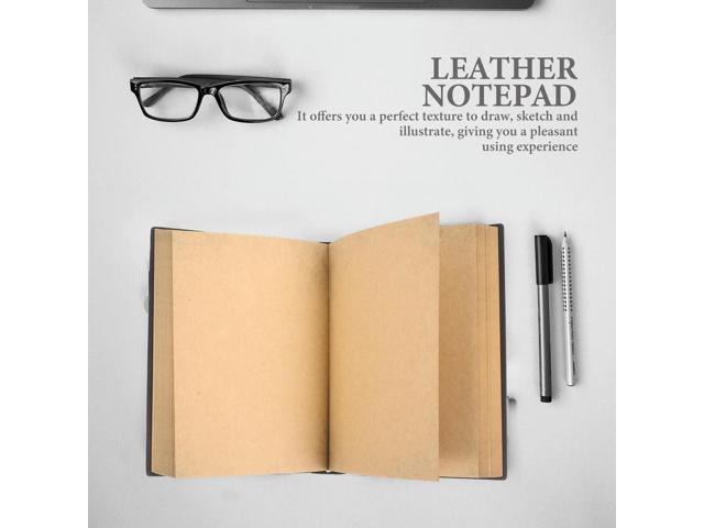 Compact Lightweight Vintage Journal with Embossed Cover Blank Book for Diaries Sketching Notes Journaling Travel Daily