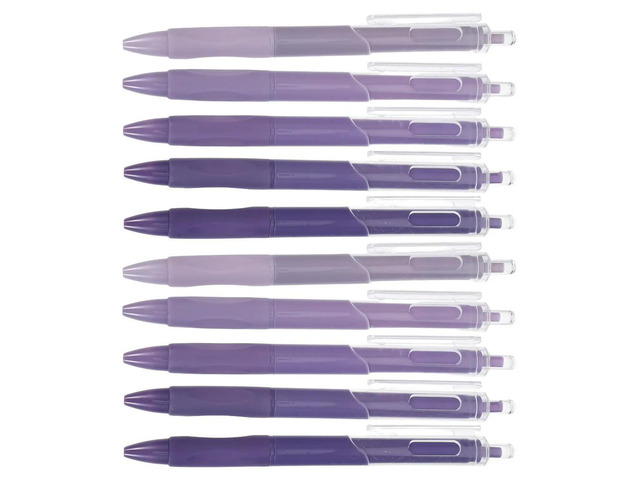 50Pcs Retractable Black Neutral Gel Pens Compact Fine Point Smooth Writing Pens for School Office Journaling Notebooks Purse