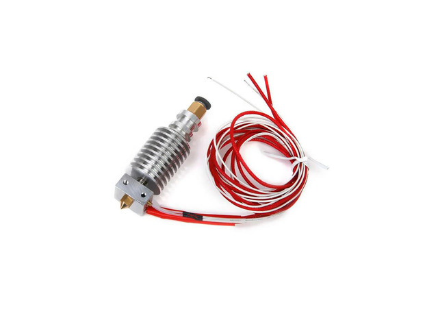 l 0.4mm 3D Printer Nozzle for J Head 1.75mm Extruder Hotend Compatible with Makerbot High Temp 260C Thermistor 100K