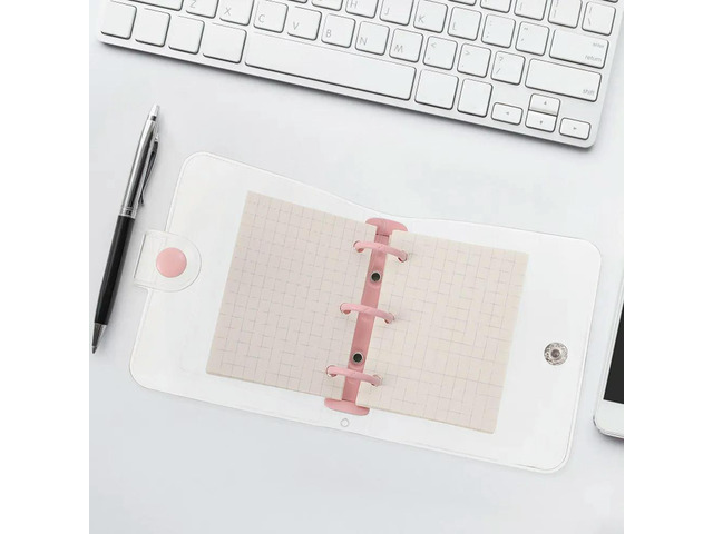 2Sets Adorable Compact Lightweight Loose-Leaf Notepad Smooth Writing Paper Convenient Household Binder Journal for Schedule Wish