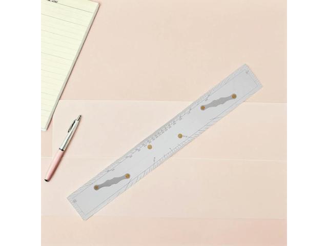 Acrylic Clear Marine Navigation Parallel Ruler High-Precision Drafting Tool for Nautical Charts Coastal Piloting Sailing Chart