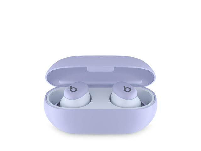 Beats Solo Buds - Wireless Bluetooth Earbuds 18 Hours of Battery Life Apple & Android Compatibility Built-in Microphone Arctic Purple